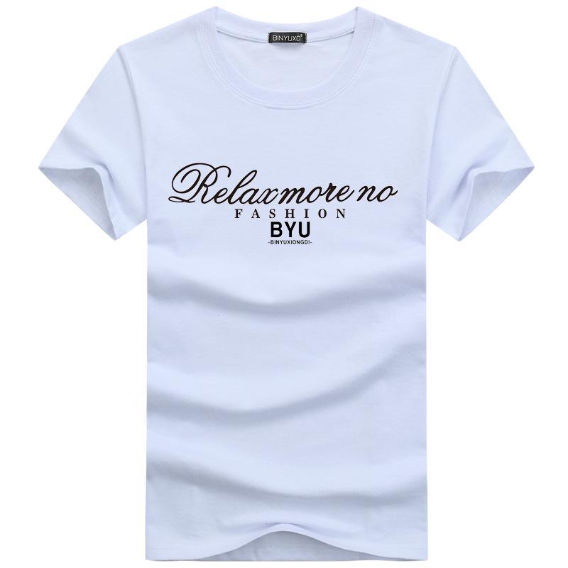 Factory Price Eenvoudig ontwerp heren katoenen T-shirt met korte mouwen, grote maat, streetwear-shirt, losse casual T-shirt XXL