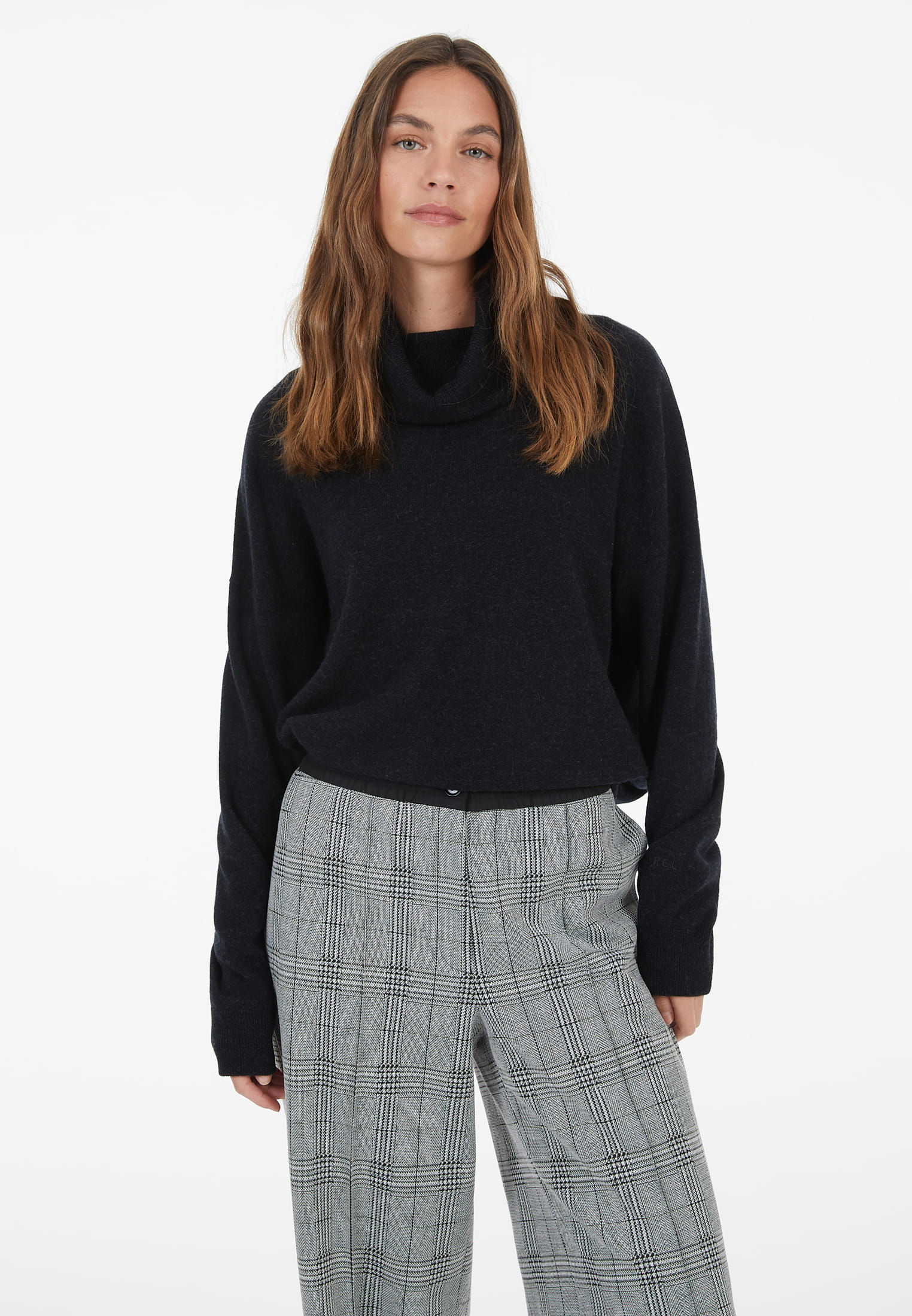 MARC AUREL Kaschmir-Pullover mit Rollkragen