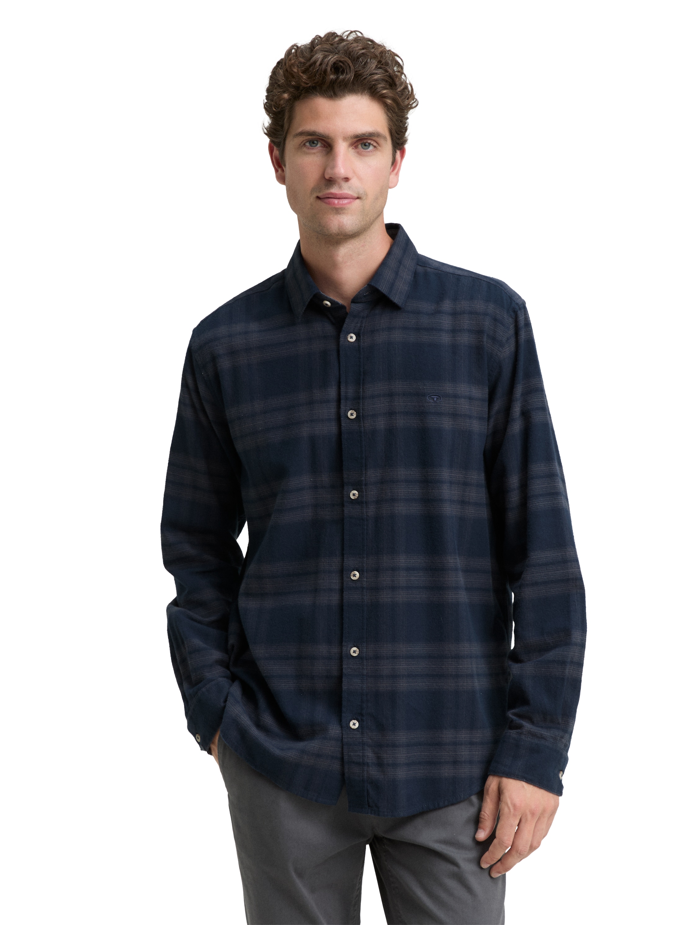 Tom Tailor Tonal check shirt