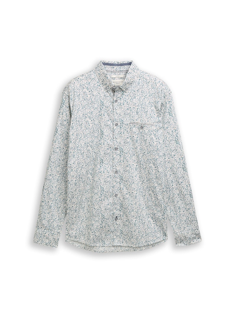 Tom Tailor Coulrful printed stretch shirt dessin