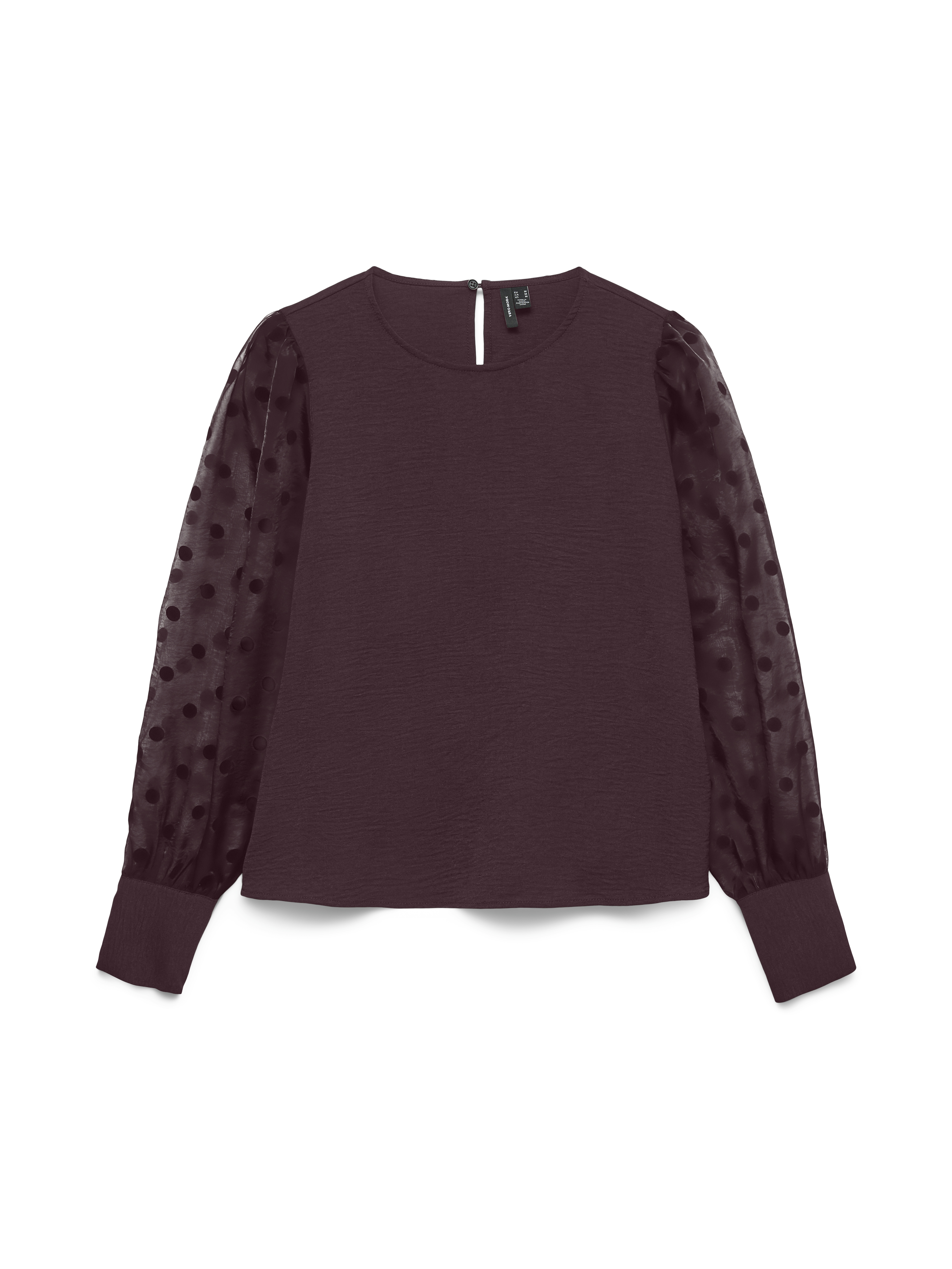 Vero Moda Vmalva detail ls top wvn