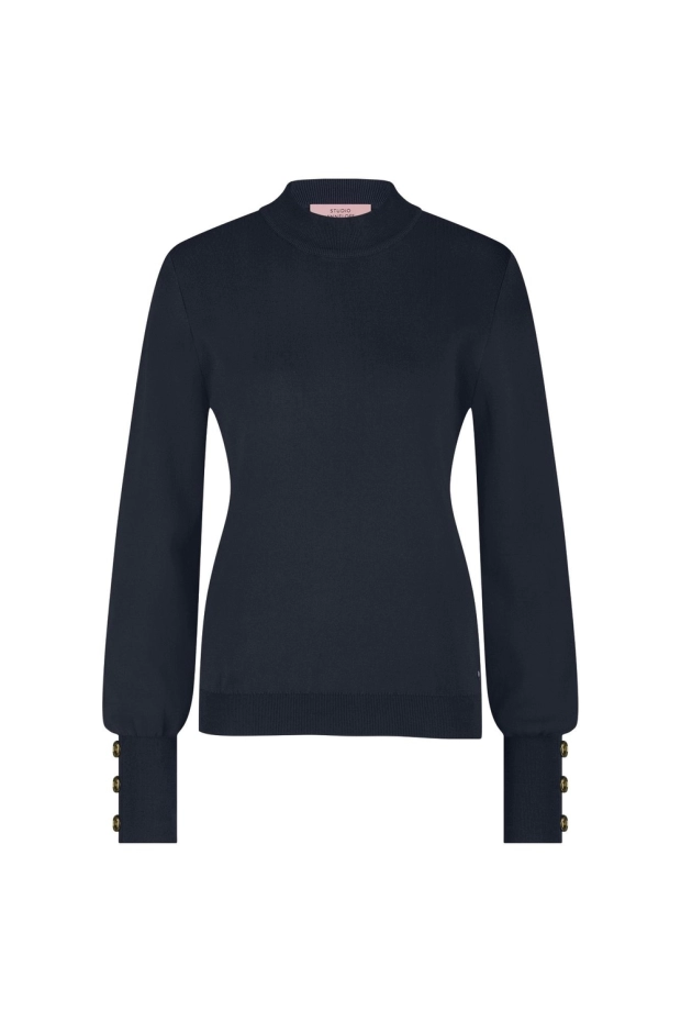 Studio Anneloes luna col pullover 13234 6900 dark blue
