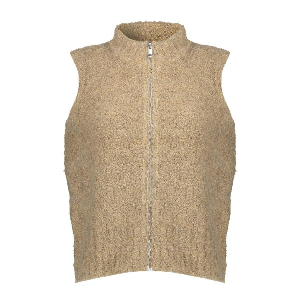 Geisha 54574-29 pullover sleeveless with zipper