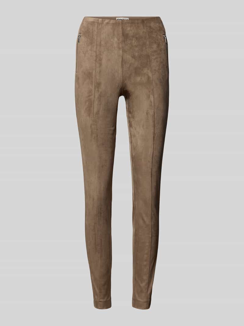 Only Legging ONLANGALI LIFE ZIP FAUX S LEGGING CC PNT
