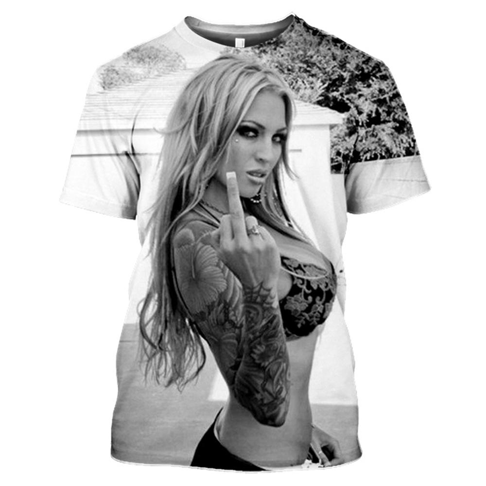 Wengy 2 3D Gedrukte T-shirt Mannen Vrouwen Sexy Godin Harajuku T-shirts Mannen Fashion Casual Streetwear Hip Hop O-hals T-Shirt kleding M