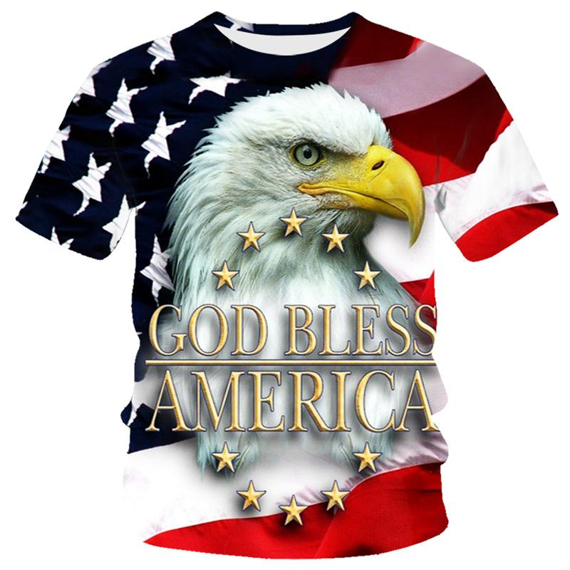 Xr 01 Mode Zomer Eagle En Vlam Phoenix Dier 3d Gedrukte T-shirt Voor mannen T-shirt O'neck Korte Mouw oversized T-shirt Top Hot 2XL