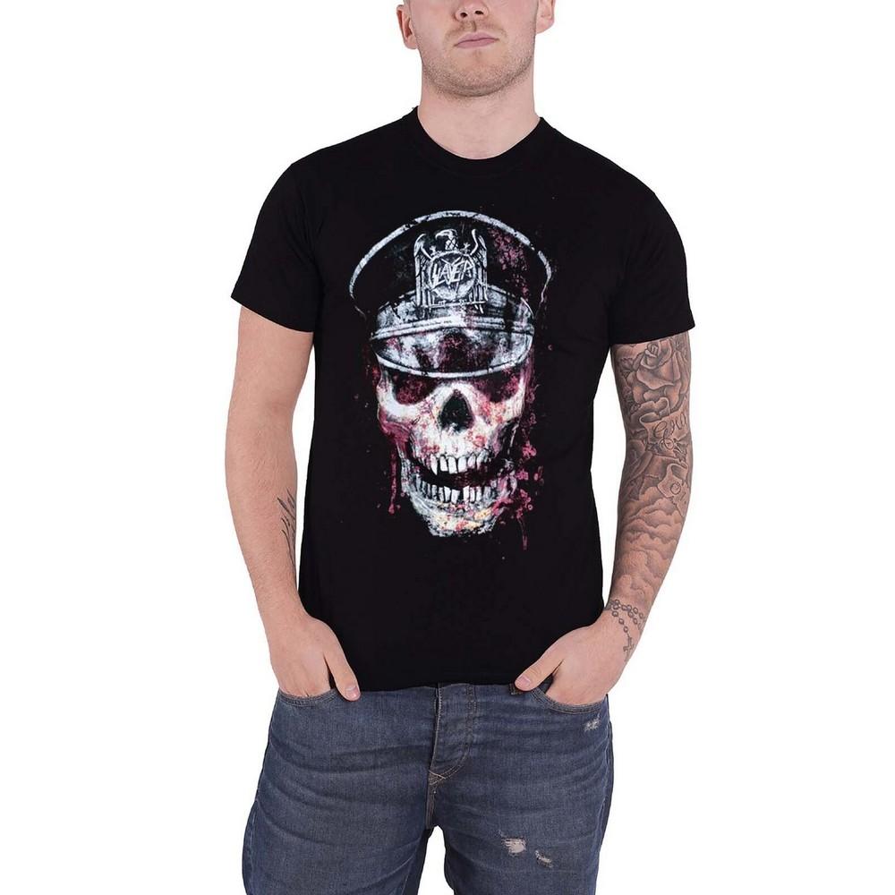 Pertemba FR - Apparel Slayer Unisex volwassen schedel hoed T-shirt S
