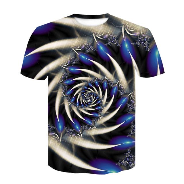 Baibao QIQI Zomer heren T-shirt DJ LED Licht T-shirt Punk Kleding CD Tops Mannen Grappige 3d Gedrukt Casual Tops XXXL