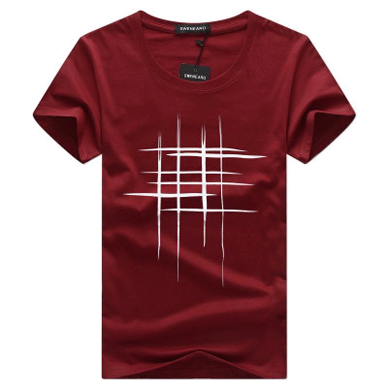 SSSN MEN Clothing Tops Heren T-shirt met korte mouwen en katoenen casual blouse XL