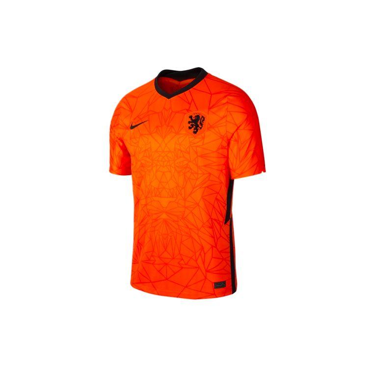 Nike Printed Logo Knit T-Shirt Men Tops Safety-Orange CD0712-819 M