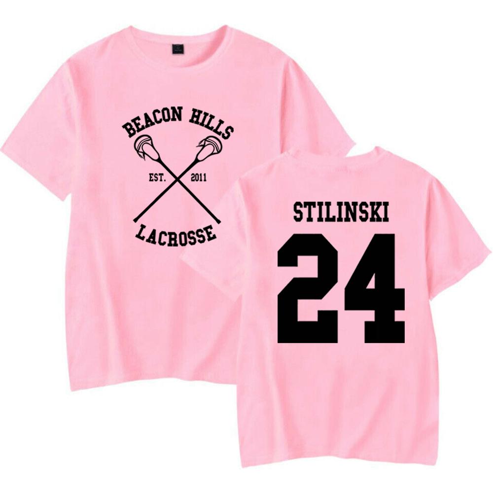 Enter Boutique Sports Clothing Collection Teen Wolf Shirt STILINSKI 24 LAHEY 14 MCCALL 11 Fashion Print Tees Het originele Beef of Chicagoland Shirt Harajuku Y2k 90s Tops M