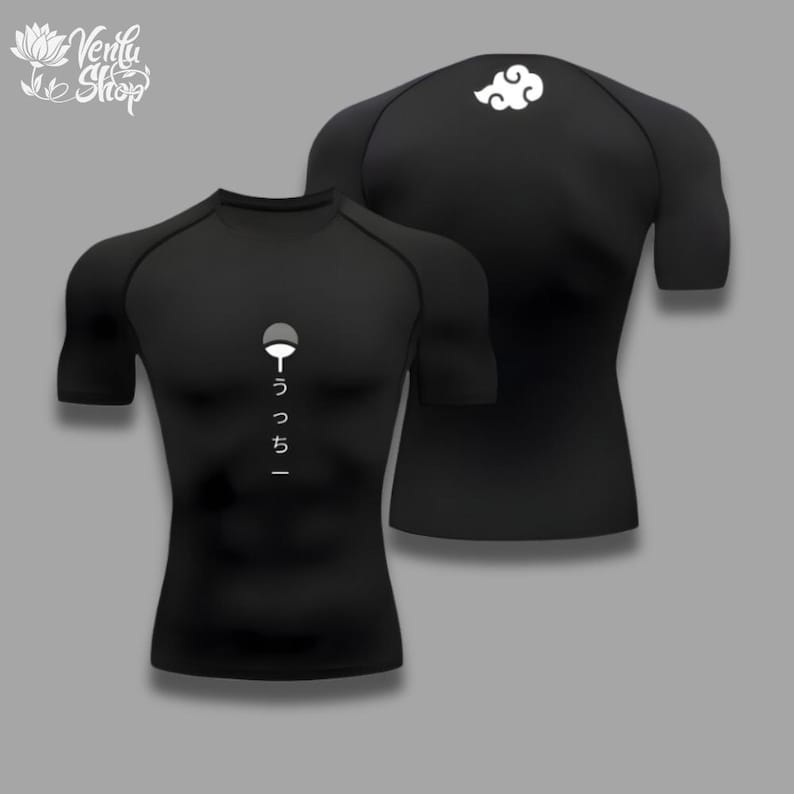 Xin nan zhuang Itachi Compressieshirt | Itachi Uchiha, Sharingan, Akatsuki, Naruto Shippuden, Anime, Sportkleding, T-shirt, Compressor, Muscleshirt, Fitness L