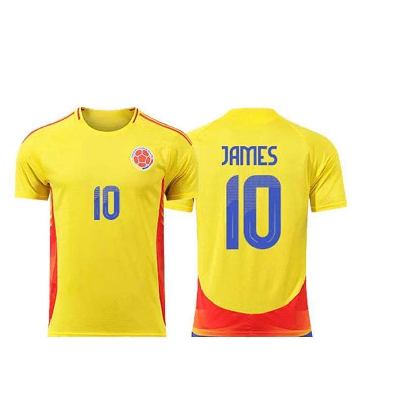 ETST36 Colombia Streetwear Voetbal Kwaliteit 3D Geprint Sneldrogend Ademend Koppel T-shirts Voor Mannen Vrouwen Korte Mouw T-shirt S