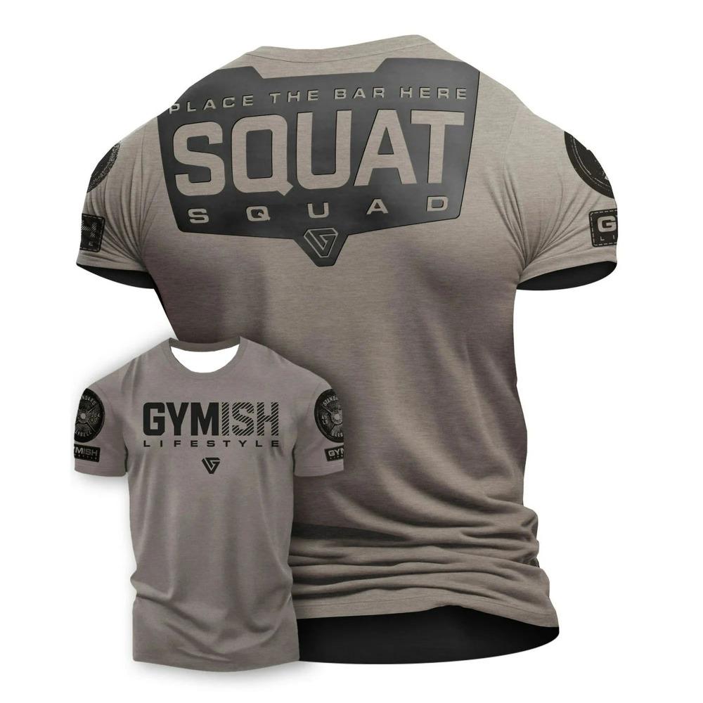 ETST39 New Men's Quick-drying Fitness T-shirt Fighting Clothes American Trend Fashion Casual 3XL