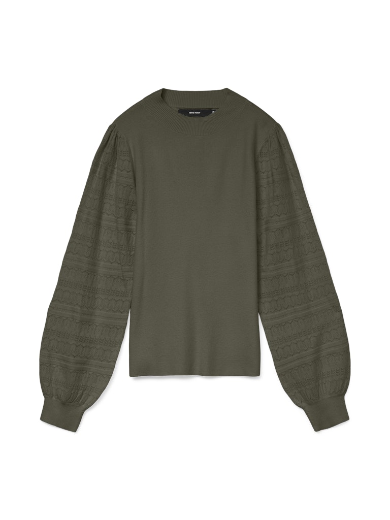 Vero Moda Vmnewlimone ls highneck pullover boo army