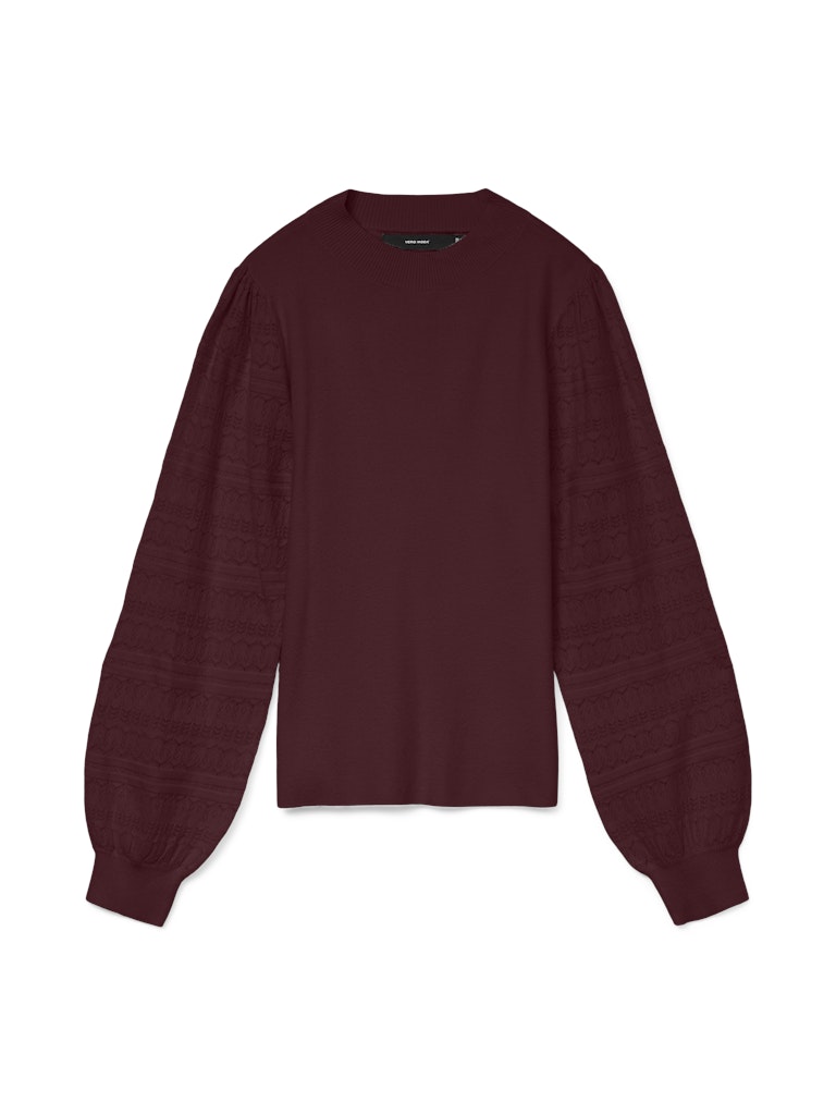 Vero Moda Vmnewlimone ls highneck pullover boo fuchsia