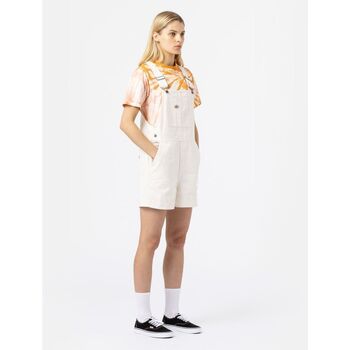 Dickies Jumpsui  DUCK CANVAS SHORT BIB SW - DK0A4XPTC431-CLOUD