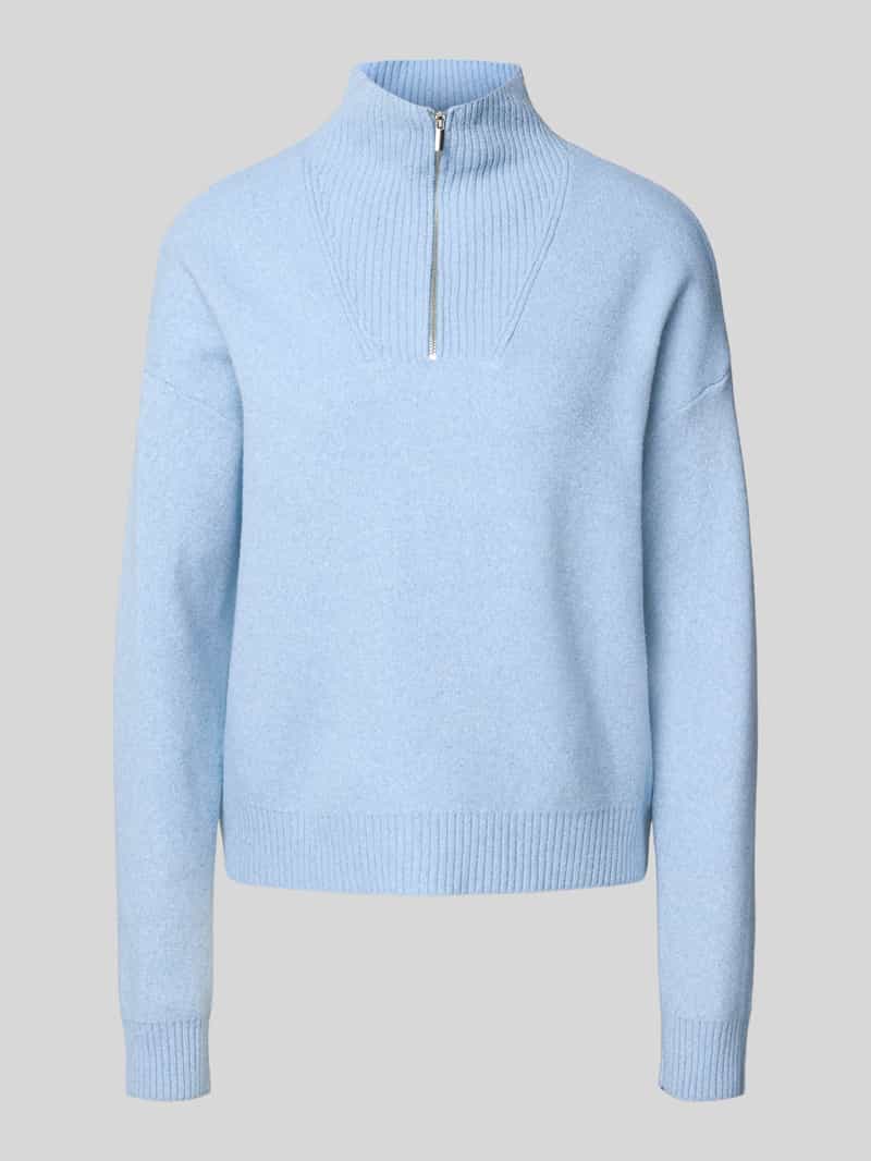 Pieces Schipperstrui PCOREE LS HALF ZIP KNIT PWP BC