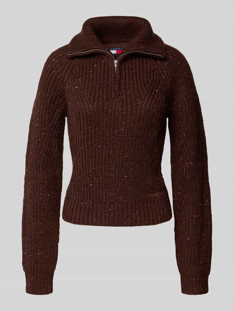 TOMMY JEANS Schipperstrui TJW NEP 1/4 ZIP SWEATER