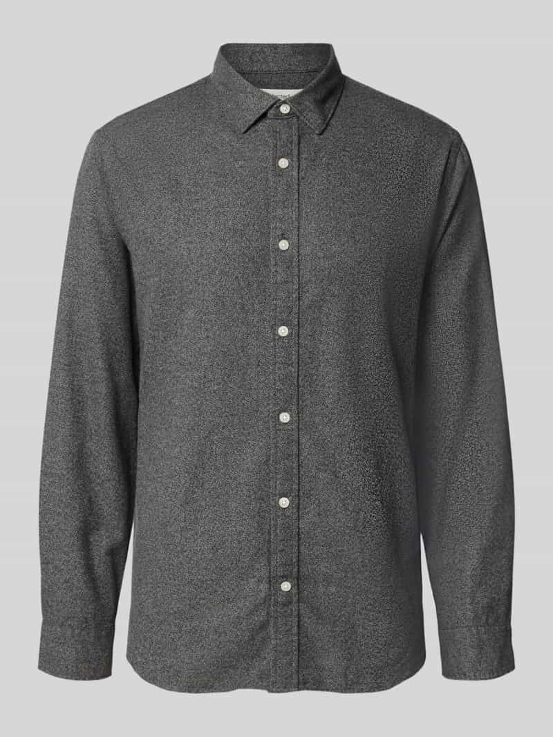 SELECTED HOMME Overhemd met lange mouwen SLHREGNOAH BRUSHED TWIST SHIRT LS NOOS