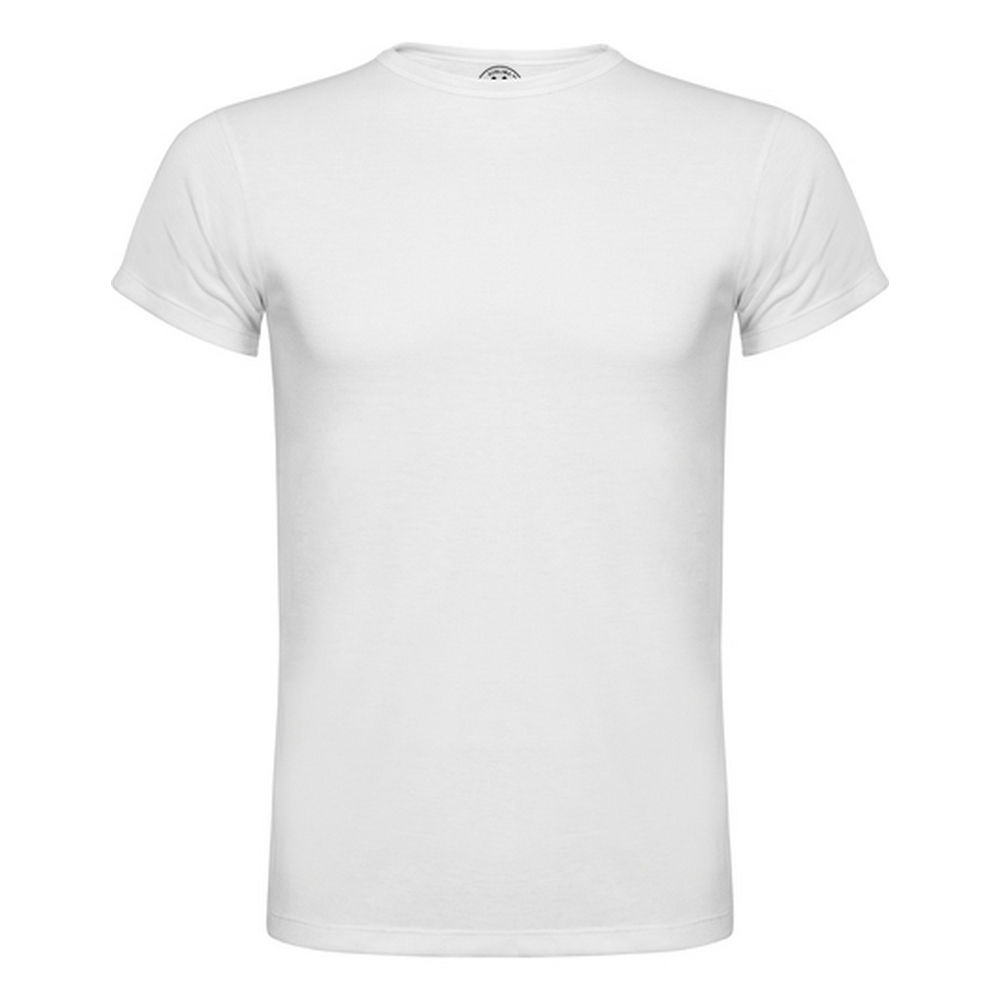 Roly Unisex sublima plain t-shirt voor volwassenen