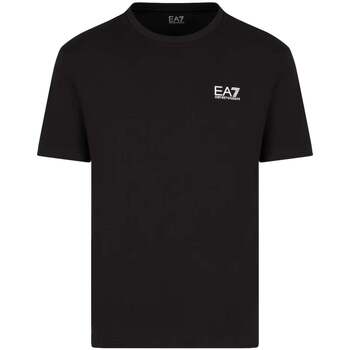 Ea7 Emporio Armani T-shirt  Pima Cotton Core ID T-Shirt Black/White