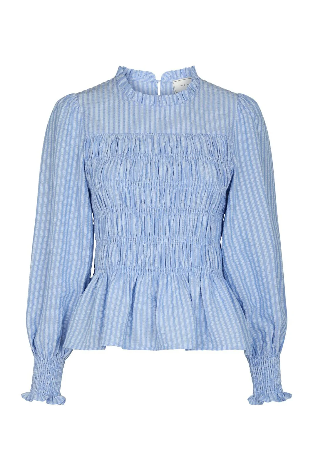 Neo Noir possa twist stripe blouse 166412 145 light blue