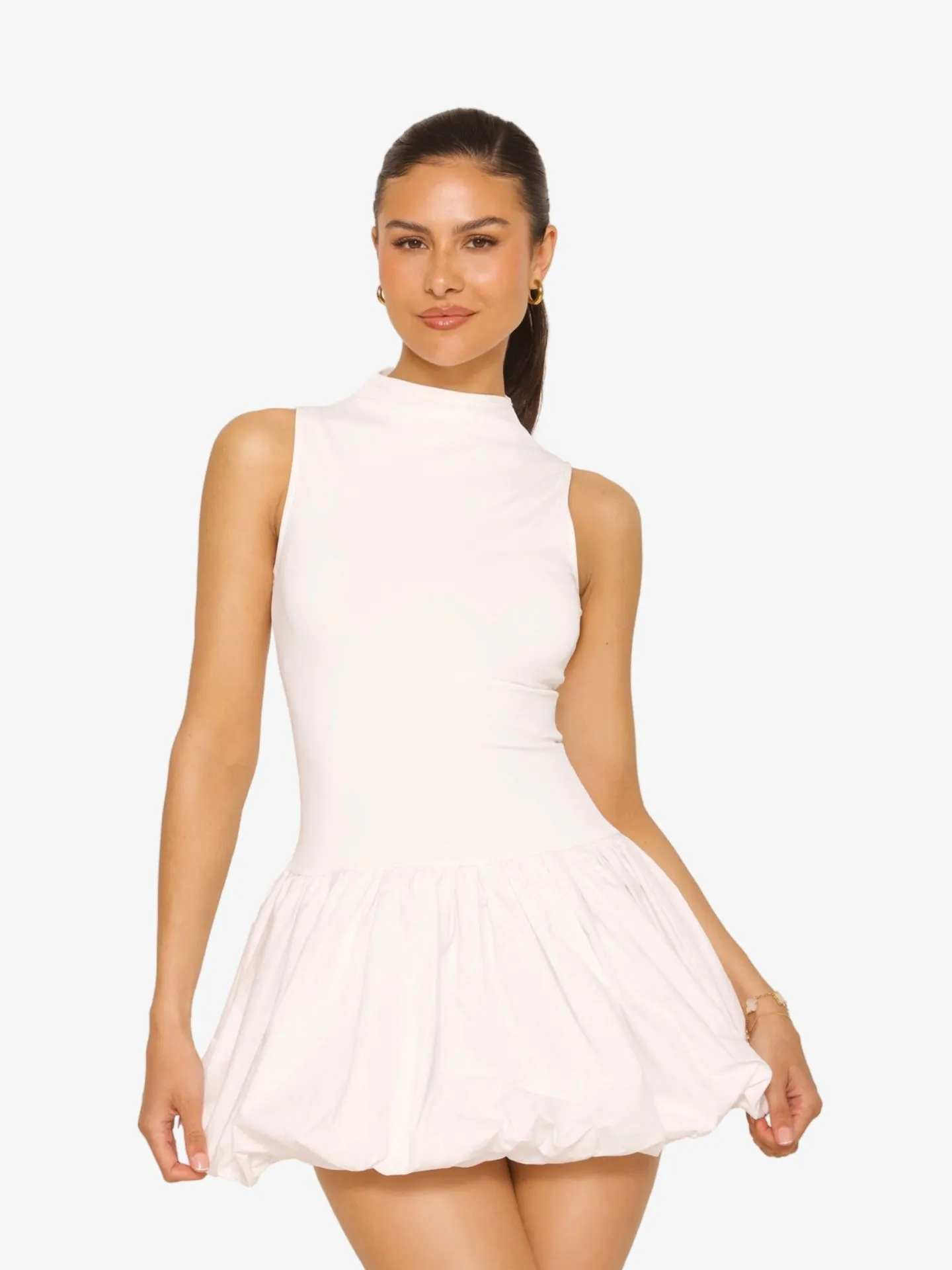 LA Sisters Dames jurk mini bubble