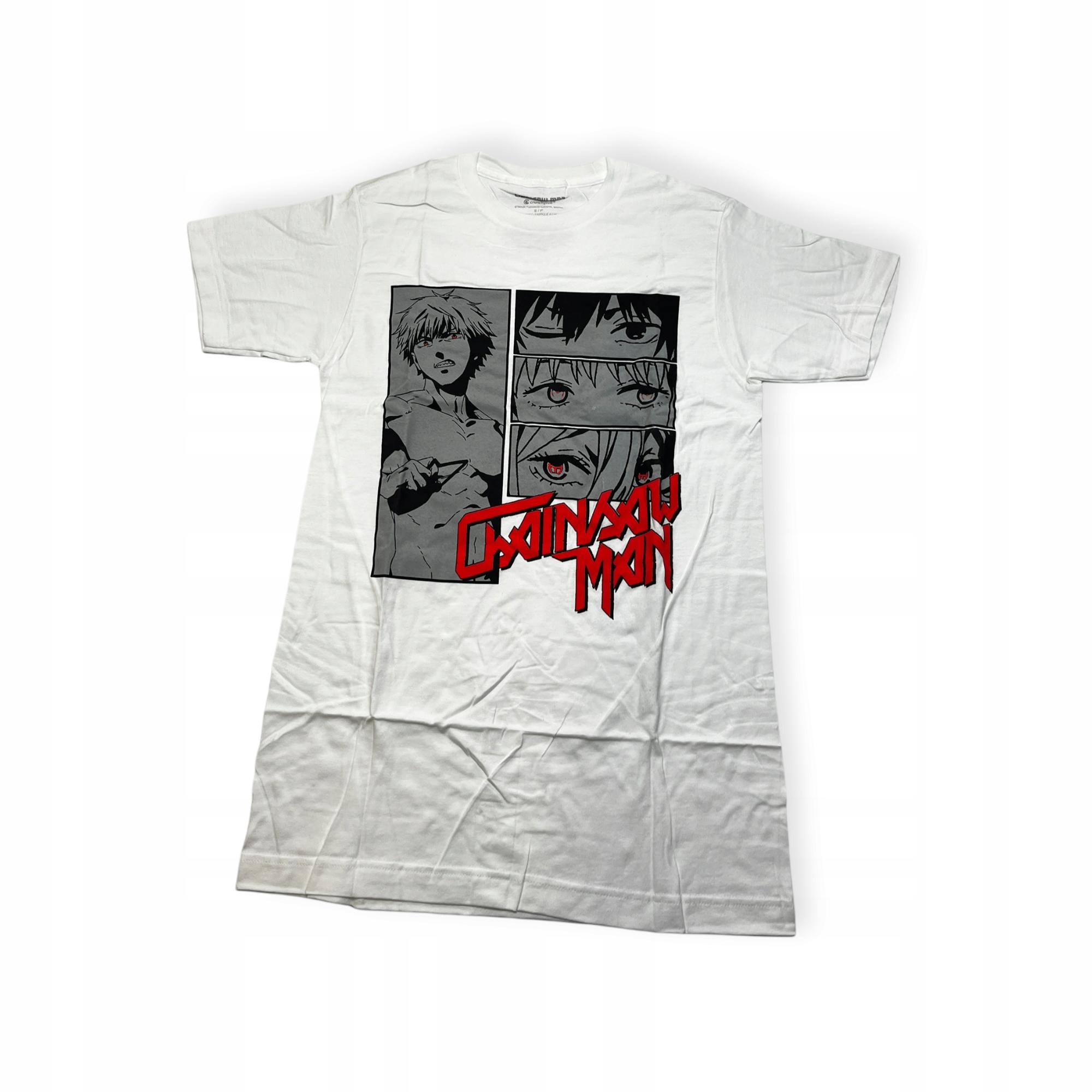 Outletup-clothes Koszulka T-shirt męski okrągły dekolt SPENCER'S nadruk S