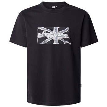 Pepe Jeans T-shirt Korte Mouw  PM509720 FLAG BW