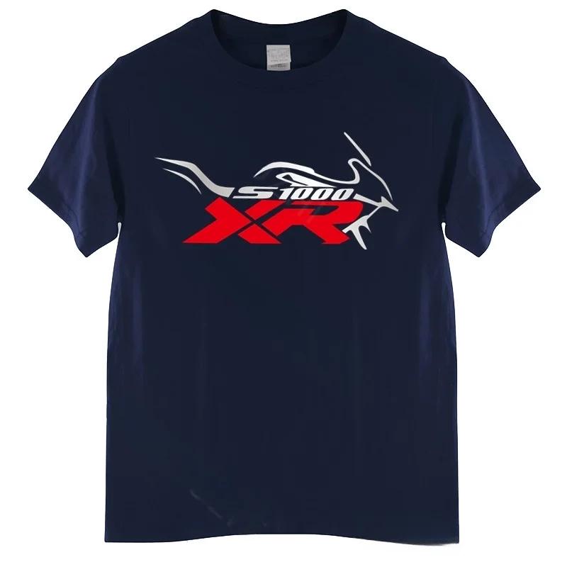 The best product for you Motorrad S1000Xr / S 1000 Xr for Driver Motorcycle Fan Summer Fashion Men O-Neck Hipster T-Shirt Male Brand Tshirt Casual Tees XL marineblauwe kleur