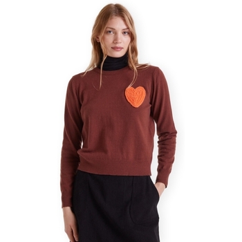 Compania Fantastica Trui  COMPAÑIA FANTÁSTICA Knit 10239 - Brown