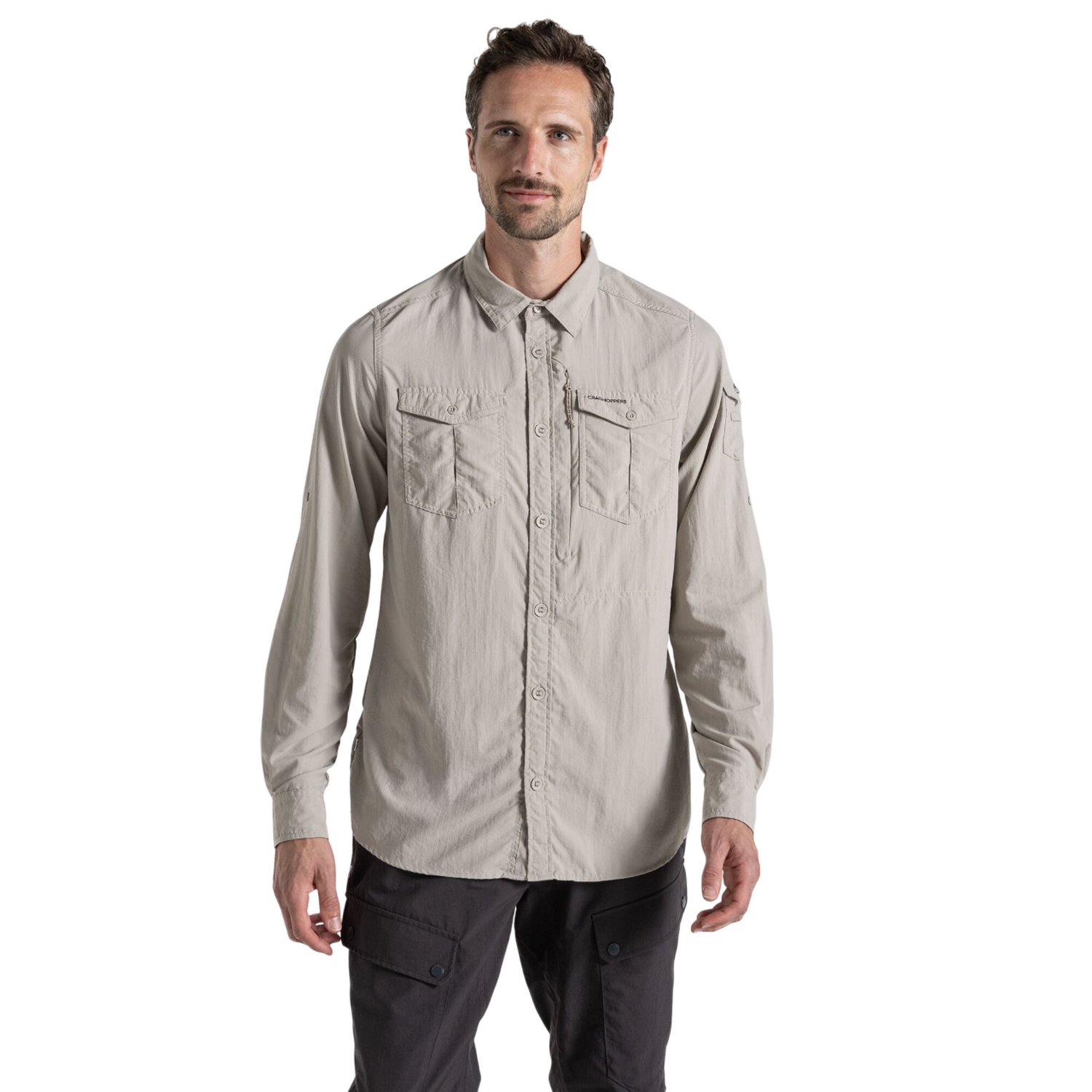 Craghoppers Heren adventure iii nosilife shirt met lange mouwen