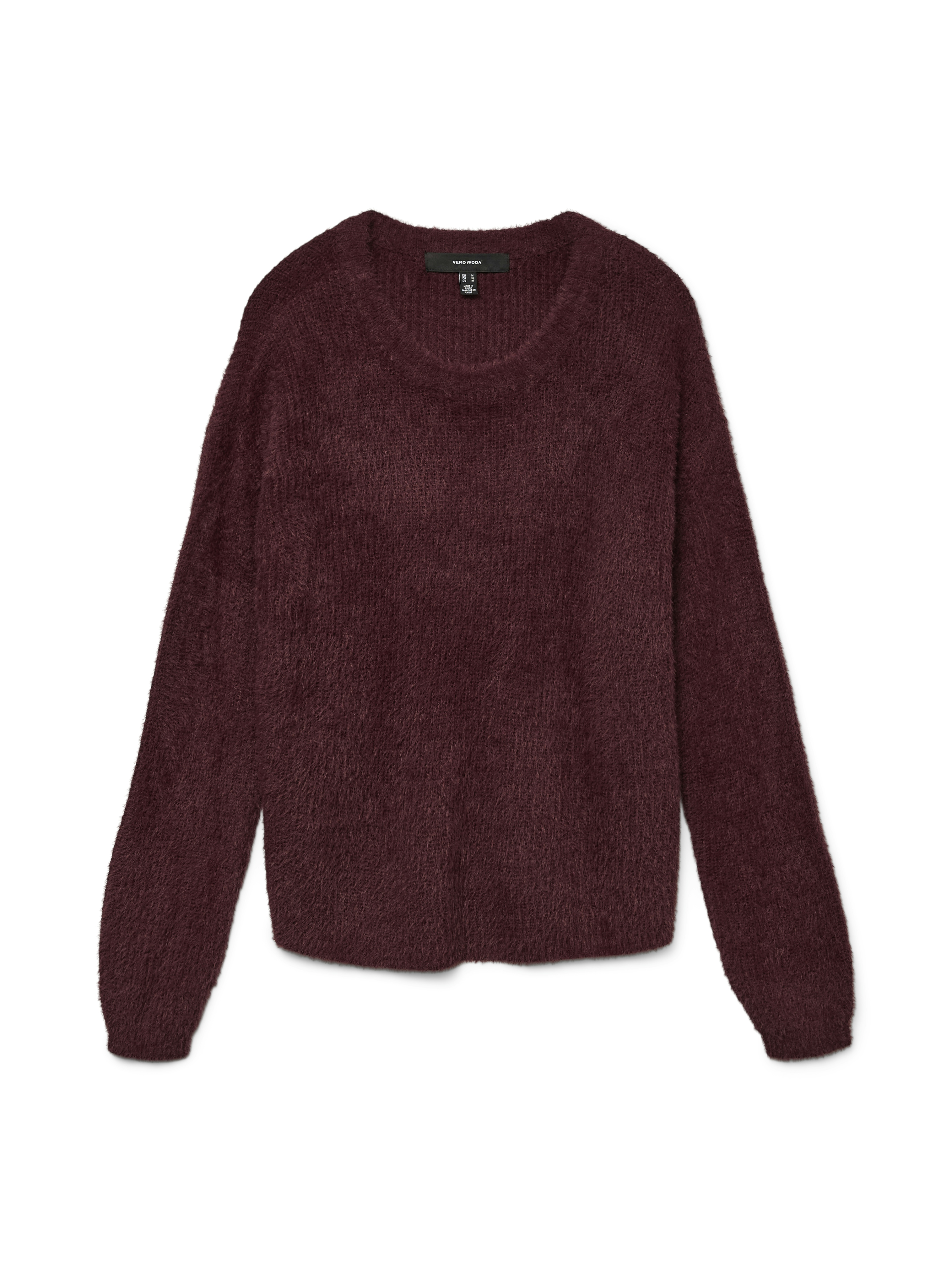 Vero Moda Gebreide trui VMPUFF LS O-NECK PULLOVER BOO