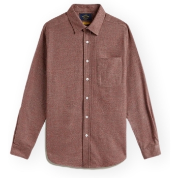 Portuguese Flannel Overhemd Lange Mouw  Teca 2.0 Shirt - Brick