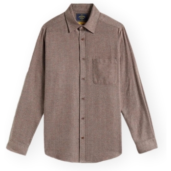 Portuguese Flannel Overhemd Lange Mouw  Espiga Shirt - Brown
