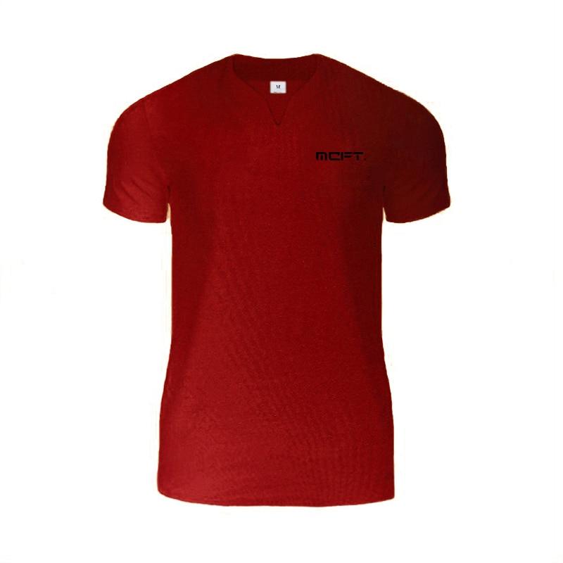 Muscleguys katoenen T-shirt met korte mouwen herenmode casual sport zomerkleding halve mouw XXL