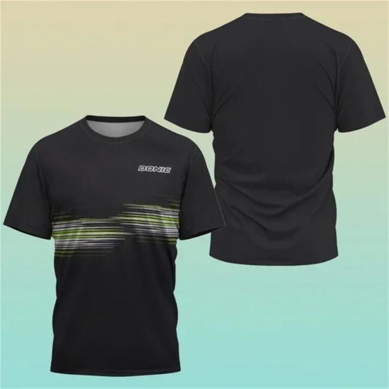 ETST WENDY 005 Nieuw 3D Print T-shirt Heren Jersey Shirt Haikyuu Tafeltennis Sportshirt Training Zweetabsorberend Comfortabel Top Badminton T-shirts M