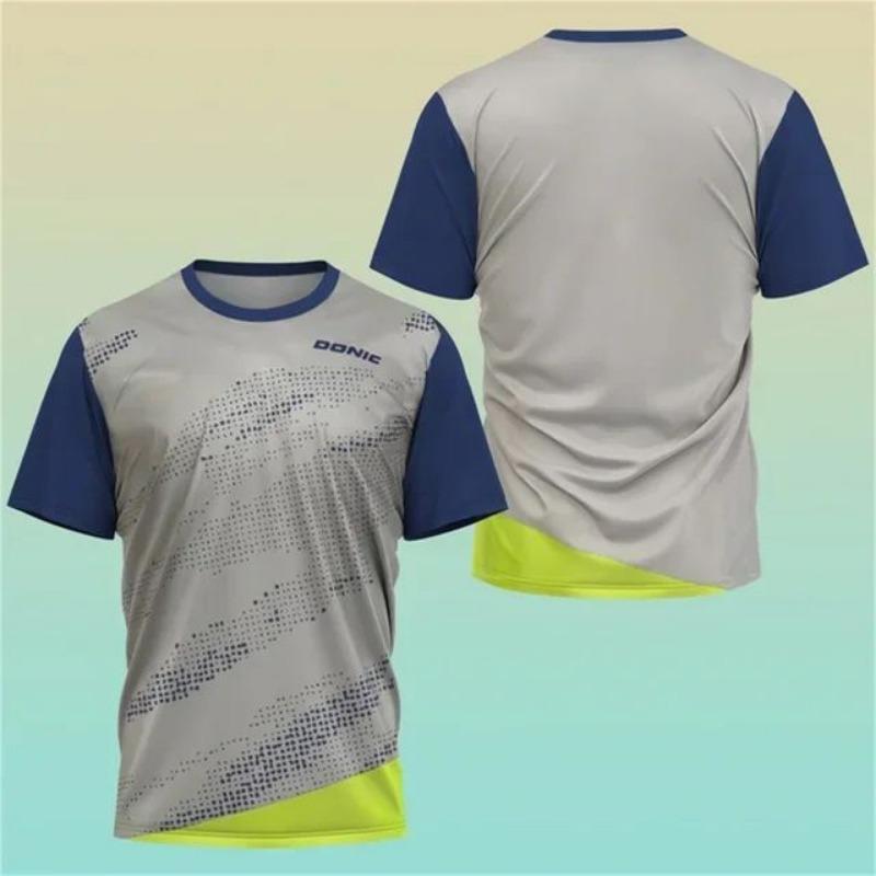 ETST WENDY 005 Nieuw 3D Print T-shirt Heren Jersey Shirt Haikyuu Tafeltennis Sportshirt Training Zweetabsorberend Comfortabel Top Badminton T-shirts 2XL