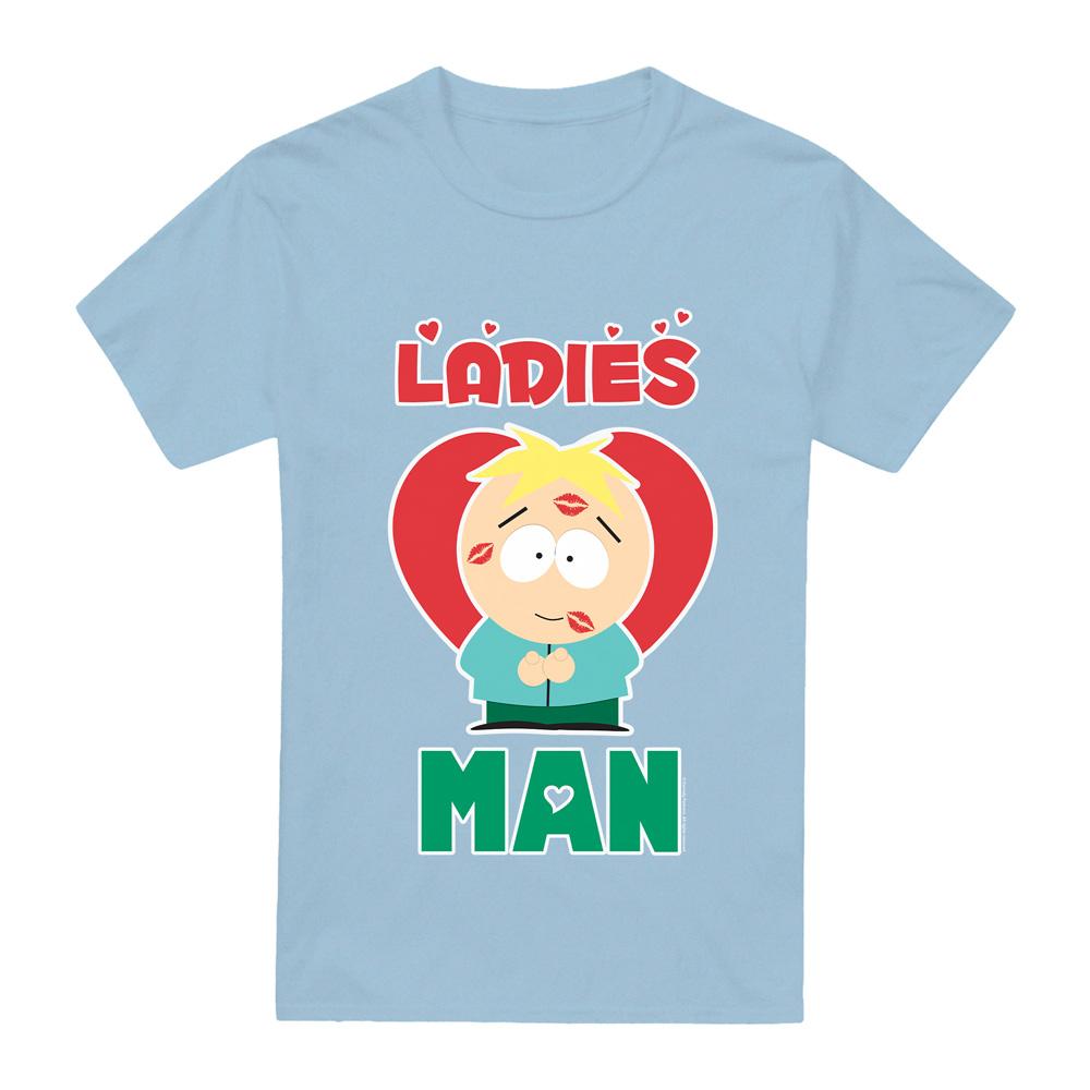 Pertemba FR - Apparel South Park Heren Dames Man Butters Valentijnsdag T-shirt 3XL lichtblauwe kleur