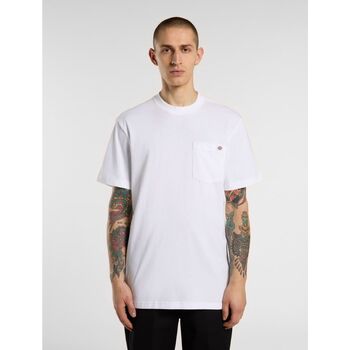 Dickies T-shirt Korte Mouw  HEAVYWEIGHT SS POCKET - DK0WS450-WHX1 WHITE