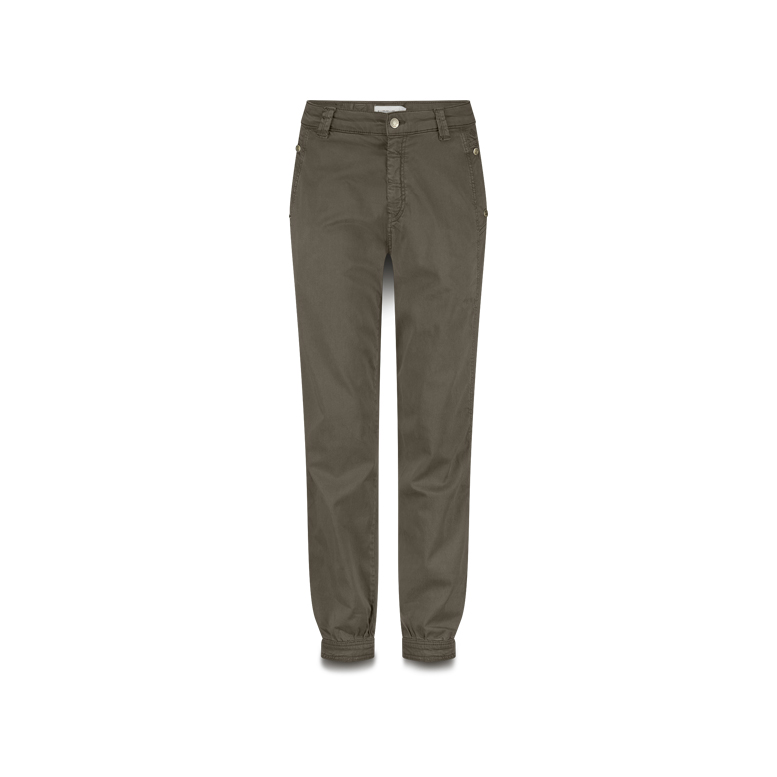 Summum Tapered silk stretch sateen chino 4s2859-12304