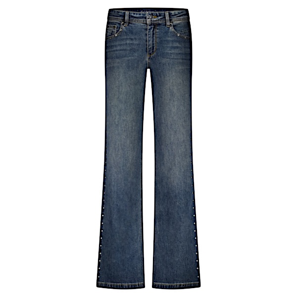 Red Button Broek srb4613 colette studs vintage denim