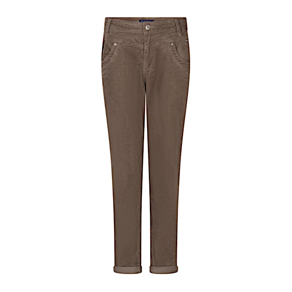 Red Button Broek srb4681 relax cord warm taupe