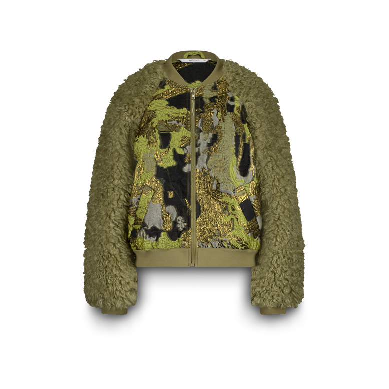Summum Jacket bomber jacuard teddy mix jackets 1s1204-12298