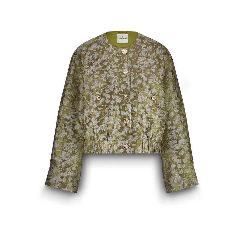 Summum Jacket bomber leaves jaquard jackets 1s1205-12293