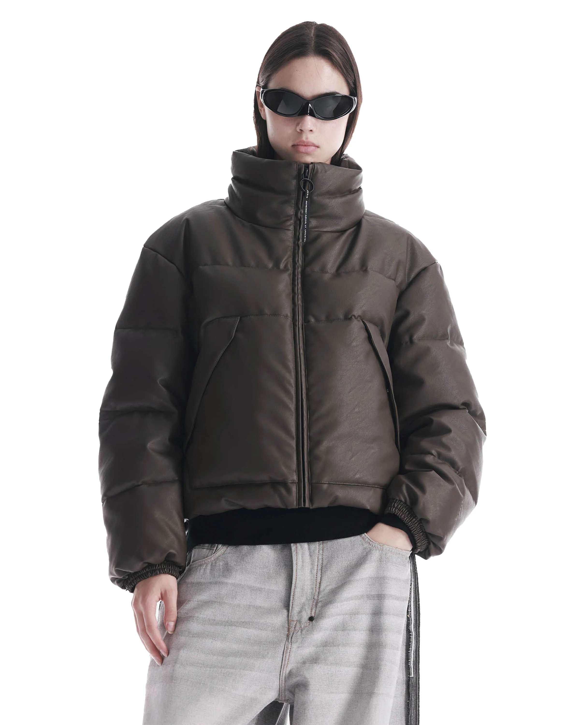 Krakatau Narwaru faux leather puffer qw543