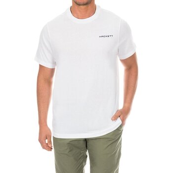 Hackett T-shirt Korte Mouw  HMX2000D-WHITE