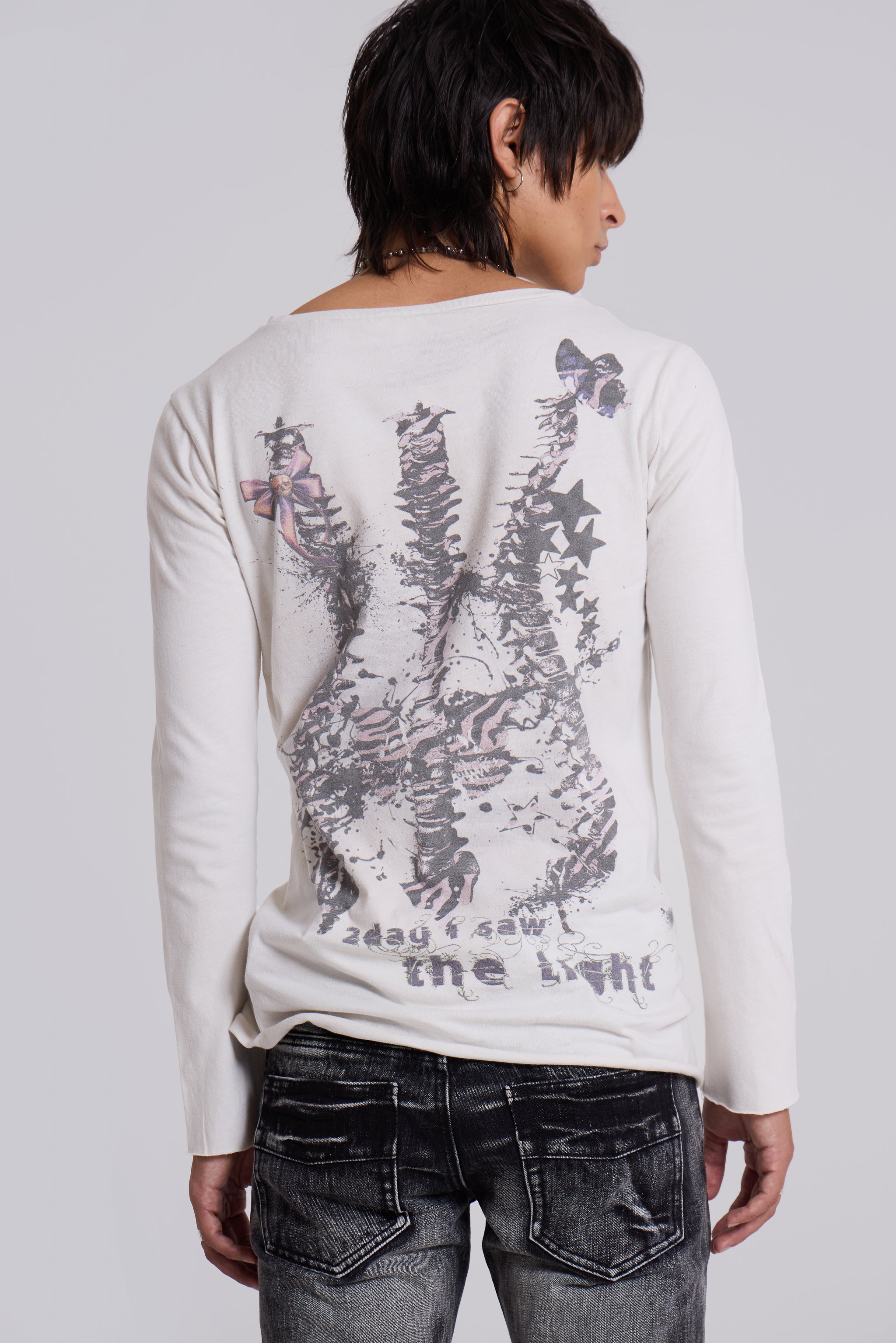 Jaded Man Enlightened Long Sleeve Tee