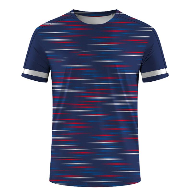 ETST 03 Zomer Ademende Trainingskleding Outdoor Tennis Sport Heren T-shirts Casual O-hals Dames Trainingspak Oversized Korte Mouw Tops 4XL